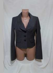 Піджаки Пиджаки ^/--/^ Новый короткий жакет тонкая шерсть *Karen Millen* 42-44 /--/ р ^_^^^ Новий короткий жакет тонка шерсть * Karen Millen * 42-44 /--/ р - фото фото фото