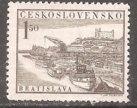 Чехословаччина Чехословакия ^/--/^ Чехословакия 1952 Sc.557  (*) негаш. без клея ^_^^^ Чехословаччина 1952 Sc.557 (*) негаш. без клею - фото фото фото