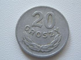 - року - года ^/--/^ Польша 20 грошей 1973 года #14456 ^_^^^ Польща 20 грошей 1973 року #14456 - фото фото фото