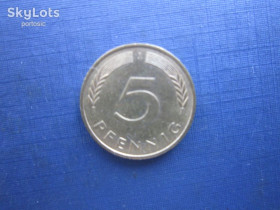 НДР, ФРН ГДР, ФРГ ^/--/^ Монета 5 пфенігів Німеччина ФРН 1988 J ^_^^^ Монета 5 пфеннигов Германия ФРГ 1988 J - фото фото фото