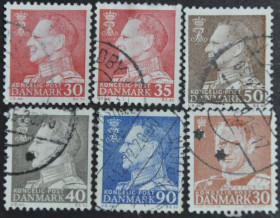 Інше Другое ^/--/^ Дания Фредерик IX Стандарт 1948 ^_^^^ Данія Фредерік IX Стандарт 1948 - фото фото фото