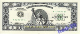 Інше Другое ^/--/^ Миллион, 1000000 долларов США 2005 неплатежный ^_^^^ Мільйон, 1000000 доларів США 2005 неплатіжний - фото фото фото