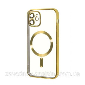 Чохли, бампера Чехлы, бампера ^/--/^ Iphone 12 Чехол Защита камеры магнит Chrome Gold (золото) ^_^^^ Захист камери магніт Chrome Gold (золото) - фото фото фото