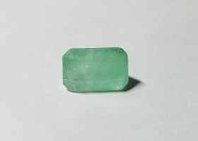 Смарагд Изумруд ^/--/^ Изумруд  3.97 ct  11.5 x 7.50 x 6.6 mm  Сертификат ^_^^^ Смарагд 3.97 ct 11.5 x 7.50 x 6.6 mm Сертифікат - фото фото фото