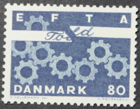 Інше Другое ^/--/^ Дания Европейская ассоциация свободной торговли 1967 ^_^^^ Європейська асоціація вільної торгівлі 1967 - фото фото фото