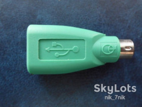 Інше Другое ^/--/^ Перехідник USB - PS/2 для клавіатури або миші ^_^^^ Переходник USB - PS/2 для клавиатуры или мыши - фото фото фото