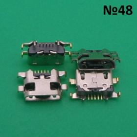 Роз'єми, гнізда Разъемы, гнезда ^/--/^ Micro usb разъем №48, Samsung A /--/ 10, A /--/ 10 /--/ s, A /--/ 107, Motorola e /--/ 5 play ^_^^^ Micro usb роз'єм No /--/ 48, Samsung A /--/ 10, A /--/ 10 /--/ s, A /--/ 107, Motorola e /--/ 5 play - фото фото фото