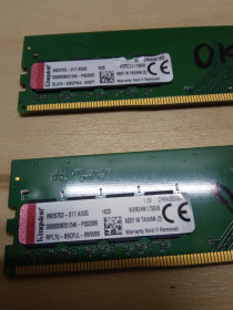 Оперативна пам'ять Оперативная память ^/--/^ DDR /--/ 4 Kingston 16 /--/ gb  2400 /--/ mhz в робочому стані ^_^^^ DDR /--/ 4 Kingston 16 /--/ gb 2400 /--/ mhz в рабочем состоянии - фото фото фото