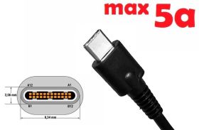 Адаптери живлення Адаптеры питания ^/--/^ Dc кабель для блока питания Type-C USB (5 /--/ a) (1.5 /--/ m) (A class) 1 день гар. ^_^^^ Dc кабель для блоку живлення Type-C USB (5 /--/ a) (1.5 /--/ m) (A class) 1 день гар. - фото фото фото