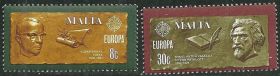 Мальта Мальта ^/--/^ Мальта 1980 Европа СЕРТ Mi 583-584 MNH ^_^^^ Мальта 1980 Європа Серт Mi 583-584 MNH - фото фото фото