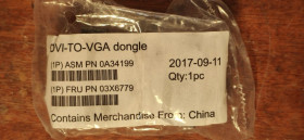Кабелі та перехідники Кабели и переходники ^/--/^ Кабель переходник DVI to VGA  ОРИГИНАЛ ^_^^^ Перехідник DVI to VGA - фото фото фото