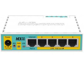 Маршрутизатори Маршрутизаторы ^/--/^ 5-портовий маршрутизатор MikroTik hEX PoE lite    (RB /--/ 750 /--/ UPr /--/ 2) ^_^^^ 5-портовый маршрутизатор MikroTik hEX PoE lite (RB /--/ 750 /--/ UPr /--/ 2) - фото фото фото