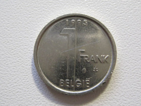 Бельгія Бельгия ^/--/^ Бельгия 1 франк 1995 года BELGIE #35503 ^_^^^ Бельгія 1 франк 1995 року BELGIE #35503 - фото фото фото