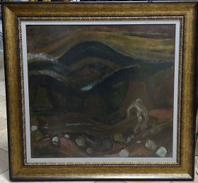 Картини, Гравюри, Живопис та Графіка Картины, Гравюры, Живопись и Графика ^/--/^ Е. Контратович. &amp;quot; Похмурі сутінки&amp;quot;.1940 р. Закарпатська школа живопису. ^_^^^ Е. Контратович. &amp;quot; мрачные сумерки &amp;quot; 1940 г. Закарпатской школы живописи. - фото фото фото