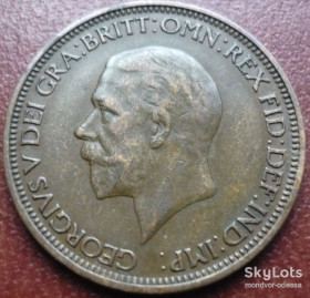 Георг V (-) Георг V (-) ^/--/^ Великобритания 1/2 пенни 1936  11/04 /--/ в /--/ 00 ^_^^^ Велика Британія 1/2 пенні 1936 11/04 /--/ в /--/ 00 - фото фото фото
