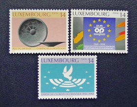 Малі Держави Європи Малые Государства Европы ^/--/^ Серія поштових марок Люксембург &amp;quot; Європейські ювілеї та організації &amp;quot; 1994 рік ** ^_^^^ Серия почтовых марок Люксембург &amp;quot; Европейские юбилеи и организации &amp;quot; 1994 год ** - фото фото фото