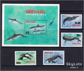 Фауна Фауна ^/--/^ NM Фауна Гренада 1982 г  MNH  - ^_^^^ NM Фауна Гренада 1982 MNH - фото фото фото