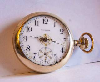 Годинники Часы ^/--/^ ⏰Карманные часы Waltham 1883-1900 /--/ г. позолота ^_^^^ Кишеньковий годинник Waltham 1883-1900 /--/ р. позолота - фото фото фото