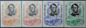 Інше Другое ^/--/^ США Непочтовые Линкольн Филвыставка  1960 ^_^^^ США Непоштові Лінкольн Філвиставка 1960 - фото фото фото