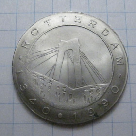 Інше Другое ^/--/^ Жетон Нідерланди Porter Rotterdam 1340-1990 42954 ^_^^^ Жетон Нидерланды Porter Rotterdam 1340-1990 42954 - фото фото фото