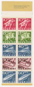 Скандинавія Скандинавия ^/--/^ Швеция 1972 г. № 767‑771 **  серия в буклете ^_^^^ Швеція 1972 No 767‐771 ** серія в буклеті - фото фото фото