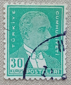 Туреччина Турция ^/--/^ Турция 1954 г - Мустафа Кемаль Ататюрк, гаш ^_^^^ Туреччина 1954 — Мустафа Кемаль Ататюрк, гаш - фото фото фото