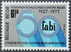 Інше Другое ^/--/^ Бельгия 50 лет Объединению инженеров 1977 ^_^^^ Бельгія 50 років Об'єднанню інженерів 1977 - фото фото фото