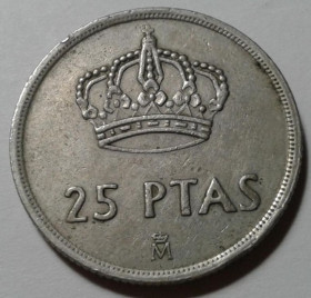 Інше Другое ^/--/^ Испания. 25 песет. 1982. ^_^^^ Іспанія. 25 песет. 1982. - фото фото фото