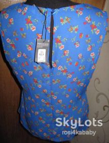 Топи Топы ^/--/^ синій легкий топ Primark р /--/ 44 новий бірки ^_^^^ Синий легкий топ Primark р /--/ 44 новый бирки - фото фото фото