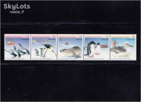 Фауна Фауна ^/--/^ NM Фауна . ААТ / AAT 1988 г MNH - сцепка ^_^^^ NM Фауна . ААТ / AAT 1988 MNH - зчіпка - фото фото фото