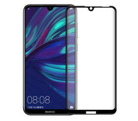 Чохли, бампера Чехлы, бампера ^/--/^ Захисне скло для Huawei Y /--/ 6 2019 Full Сover чорний 0,3 мм в упаковці ^_^^^ Защитное стекло для Huawei Y /--/ 6 2019 Full Сover черный 0,3 мм в упаковке - фото фото фото