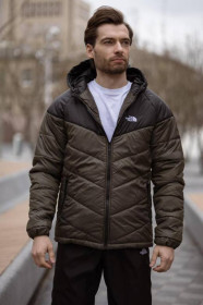 Куртки Куртки ^/--/^ Куртка мужская Active TNF черно-хаки # ^_^^^ Куртка Active TNF чорно-хакі - фото фото фото