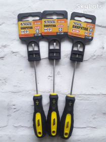 Викрутки Отвертки ^/--/^ Викрутка шліцьова MASTERTOOL SL /--/ 3,0 x 100 мм 48-5310 ^_^^^ Выкрутка шлицевая MASTERTOOL SL /--/ 3 /--/ х /--/ 100 мм - фото фото фото