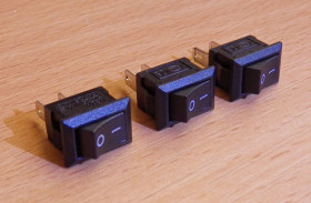 Тумблера, перемикачі Тумблера, переключатели ^/--/^ Перемикач mini 2 pin 3 /--/ A 250 /--/ V NEW Black ^_^^^ Переключатель mini 2 pin 3 /--/ A 250 /--/ V NEW - фото фото фото