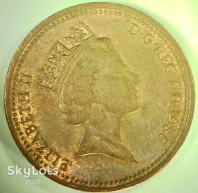 Єлизавета II (після ) Елизавета II (после ) ^/--/^ Великобритания 1 пенни, 1986 №196 ^_^^^ Велика Британія 1 пенні, 1986 No /--/ 196 - фото фото фото