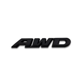Наліпки, емблеми Наклейки, эмблемы ^/--/^ Наклейка на авто AWD Металлическая чёрная не ржавеет ^_^^^ Наклейка на авто AWD Металічна чорна не іржавіє - фото фото фото