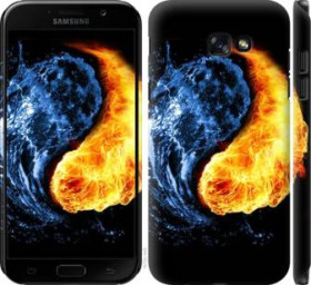 Чохли, бампера Чехлы, бампера ^/--/^ Чехол на Samsung Galaxy A /--/ 7 (2017) Инь-Янь 1670 /--/ m-445 - фото фото фото
