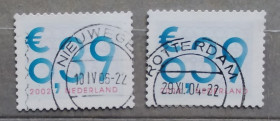 Бенілюкс Бенилюкс ^/--/^ Нидерланды 2002 г - стандарт, гаш, 3 шт  (см.фото) ^_^^^ Нідерланди 2002 р. - стандарт - фото фото фото