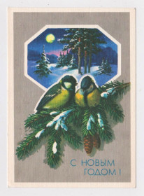 СРСР СССР ^/--/^ З НОВИМ РОКОМ - С НОВЫМ ГОДОМ = ДМПК 1989 - 1990 р. = КУРТЕНКО = чиста &amp; ^_^^^ З НОВИМ РОКОМ - З НОВИМ РОКОМ = ДМПК 1989 - 1990 р. = КУРТЕНКО = чиста &amp; - фото фото фото