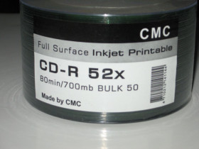 Диски Диски ^/--/^ CMC 50 дисков CD-R принтабельные. Тайвань ^_^^^ CMC 50 дисків CD-R принтабельні. Тайвань - фото фото фото