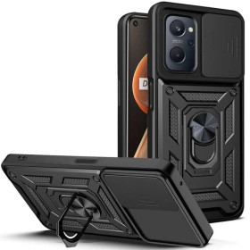 Чохли, бампера Чехлы, бампера ^/--/^ Чохол Fiji Camera Defence для Oppo A /--/ 76 / A /--/ 96 бампер із захистом камери та підставкою Black ^_^^^ Чехол Fiji Camera Defence для Oppo A /--/ 76 / A /--/ 96 бампер с защитой камеры и подставкой Black - фото фото фото