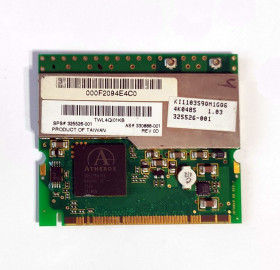 Wi-Fi адаптери Wi-Fi адаптеры ^/--/^ 592 Wi-Fi Atheros AR /--/ 5212 /--/ A 802.11 b/g Mini PCI 54 Mbps для ноутбука - фото фото фото