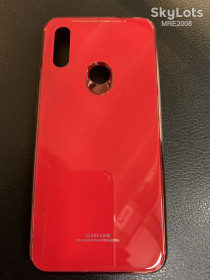 Чохли, бампера Чехлы, бампера ^/--/^ Чехол-накладка Glass Case для Xiaomi Redmi 7 red ^_^^^ Glass Case для Xiaomi Redmi 7 red - фото фото фото