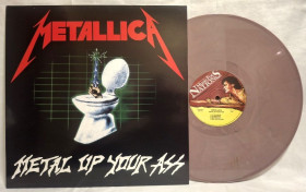 Платівки Пластинки ^/--/^ Metallica - Metal Up Your Ass - 1982.  (LP). 12. Coloured Vinyl. Пластинка. UK. ^_^^^ Metallica - Metal Up Your Ass - 1982. Coloured Vinyl. Пластинка. UK. - фото фото фото