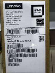 Lenovo IBM Lenovo, IBM ^/--/^ Ноутбук Lenovo IdeaPad 3 Chromebook 15 /--/ IJL /--/ 6 (82 /--/ N /--/ 40041 /--/ GE) Новый! Витринный вариант! ^_^^^ Ноутбук Lenovo IdeaPad 3 Chromebook 15 ( 82 /--/ N /--/ 40041 /--/ GE) Intel N /--/ 4500 1.1 /--/ GHz/ EMMC 128 /--/ Gb/ 8 /--/ Gb/ OS: chrome - фото фото фото