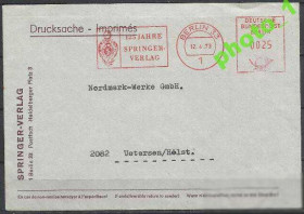 НДР, ФРН ГДР, ФРГ ^/--/^ ФРГ Берлин 1973 шахматы конвертфранкотип ^_^^^ ФРН Берлін 1973 шахи конвертфранкотип - фото фото фото