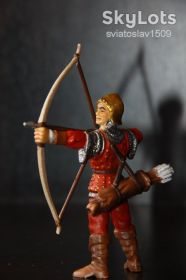 Фігурки, солдатики Фигурки, солдатики ^/--/^ рыцарь с луком SCHLEICH 90-100 /--/ мм ФРГ ^_^^^ лицар з луком SCHLEICH 90-100 /--/ мм ФРН - фото фото фото