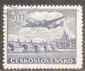 Чехословаччина Чехословакия ^/--/^ Чехословакия 1946 Sc.С /--/ 27 гаш. ^_^^^ Чехословаччина 1946 Sc.С /--/ 27 гаш. - фото фото фото