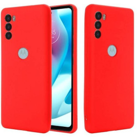 Чохли, бампера Чехлы, бампера ^/--/^ Чохол Fiji Full Soft Premium для Motorola G /--/ 31 / G /--/ 41 протиударний бампер з мікрофіброю Red ^_^^^ Чехол Fiji Full Soft Premium для Motorola G /--/ 31 / G /--/ 41 противоударный бампер с микрофиброй Red - фото фото фото