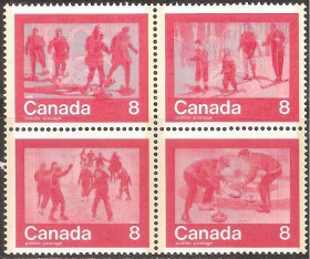 Північна Америка Северная Америка ^/--/^ Канада 1974 Sc.644-647 ** ПОЛНАЯ серия ^_^^^ Канада 1974 Sc.644-647 ** Повна серія - фото фото фото